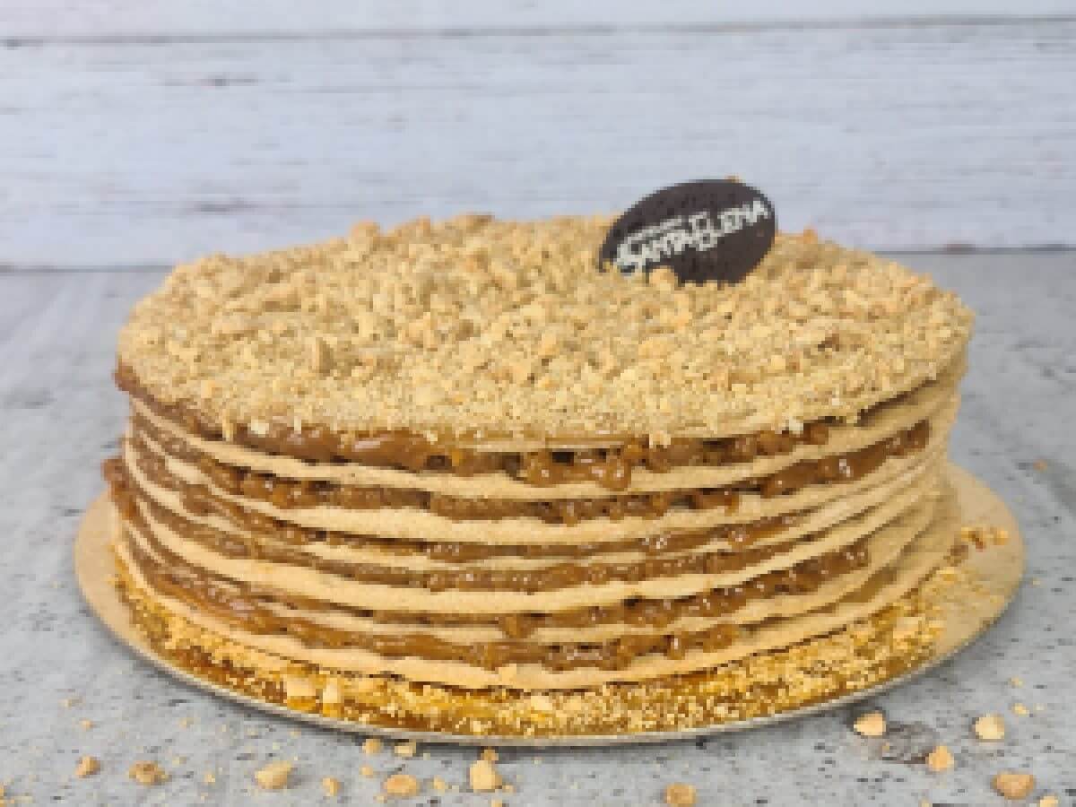 Torta Napoleón Postre Napoleon Receta Original Pastel De Napoleón