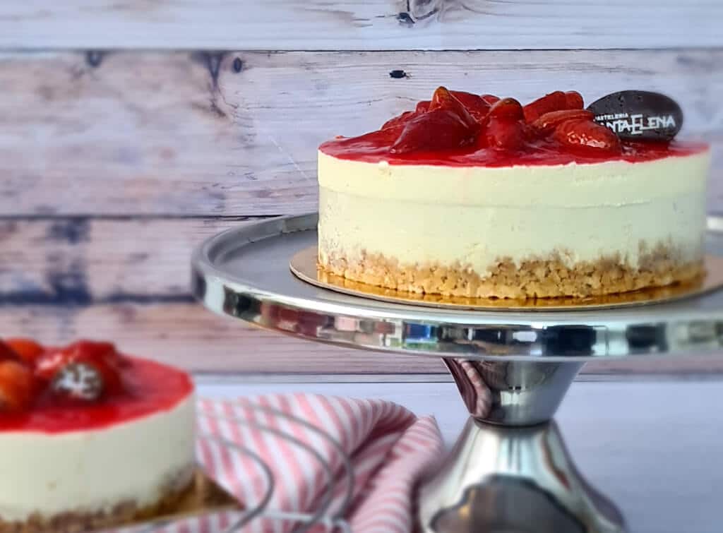 postre cheesecake de fresa santa helena